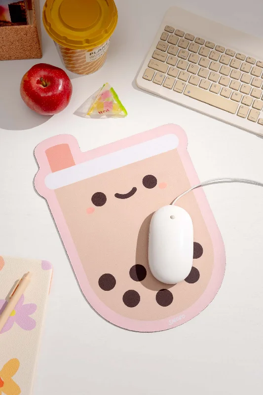 Pearl Boba Tea Mouse Pad