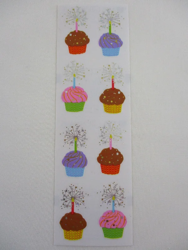 Mrs Grossman Cupcakes Reflections Sticker Sheet / Module - Vintage & Collectible