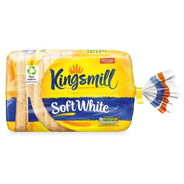 Kingsmill Medium Soft White Bread 800g