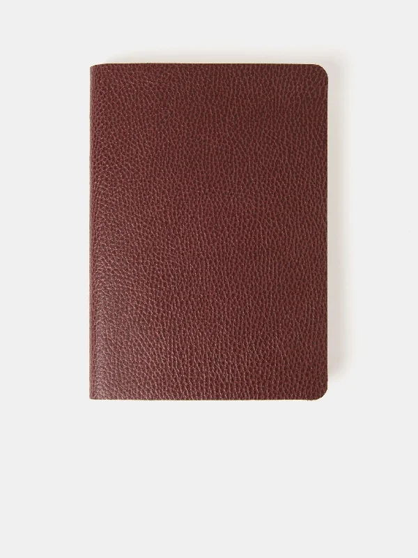 The A5 Notebook - Oxblood Celtic Grain