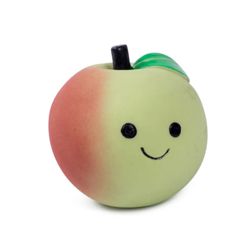 Petface Foodie Faces Latex Apple Dog Toy