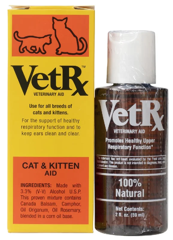 VetRx Cat & Kitten Aid for Respiratory Support - 2 fl oz