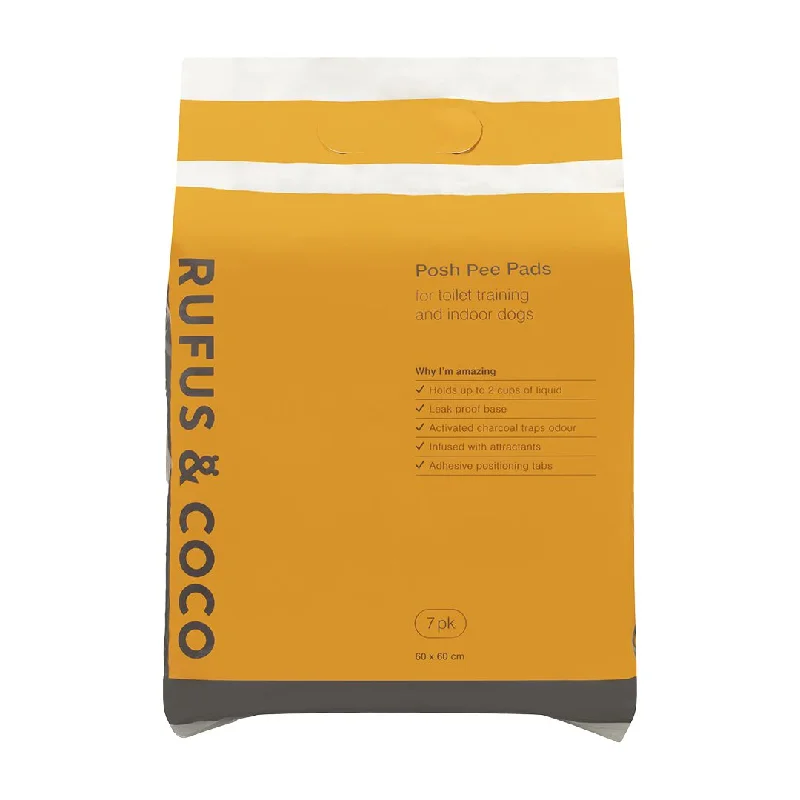 Rufus & Coco Posh Pee Pads 7 Pack