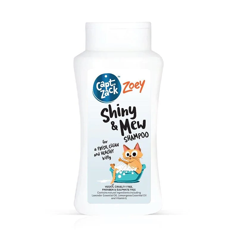 Captain Zack Zoey Shiny and Mew Cat Shampoo