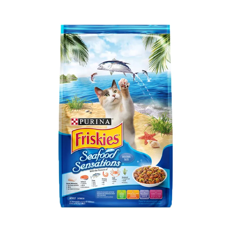 Friskies Seafood Sensations Dry Cat Food