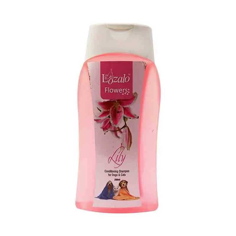 Lozalo Lily Fragrance Flower Shampoo for Dogs and Cats