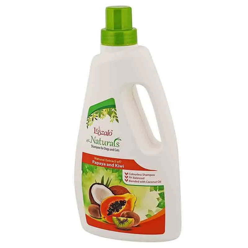 Lozalo Papaya and Kiwi Natural Shampoo for Dog and Cats