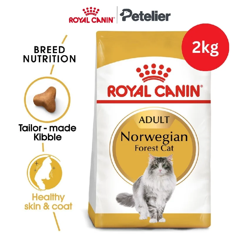 Royal Canin Norwegian Forest Adult 2kg Dry Cat Food - Feline Breed Nutrition