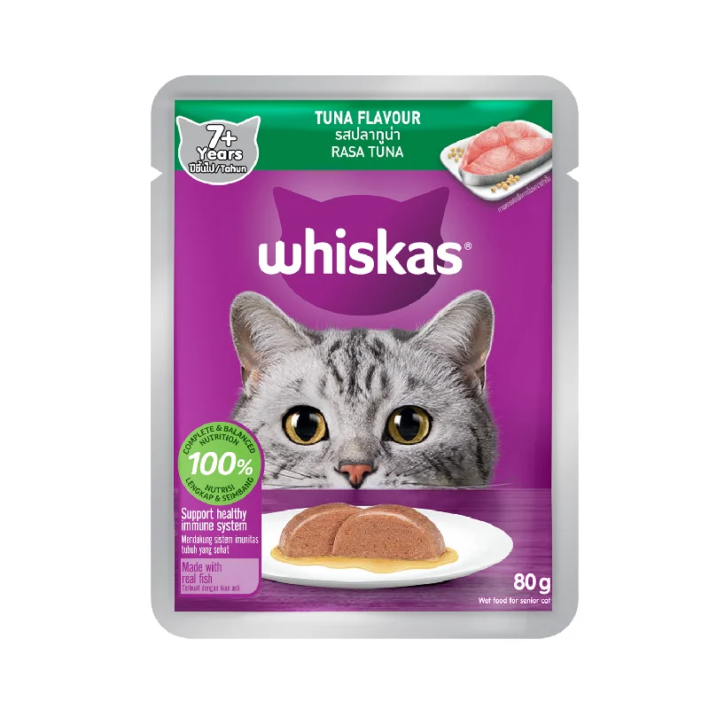 Whiskas 7+ Senior Cat Tuna Pouch Cat Food