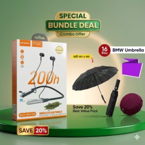 Neckband + BMW Umbrella Combo